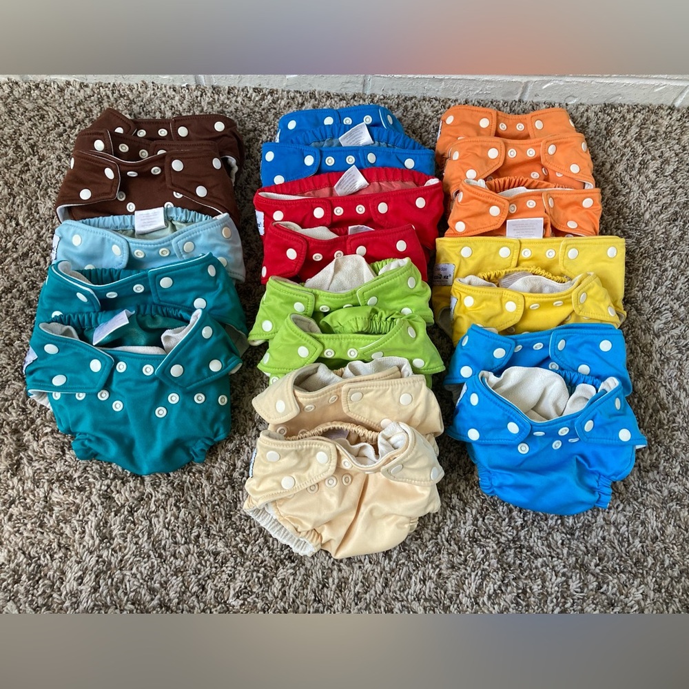 Fuzzi Bunz // Cloth Diaper Lot